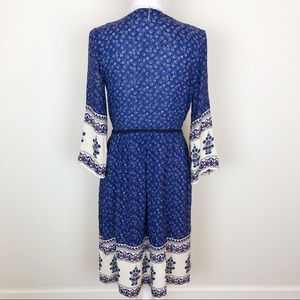 Zara Dresses - Zara floral blue peasant dress Zara Dresses - Zara floral blue peasant dress